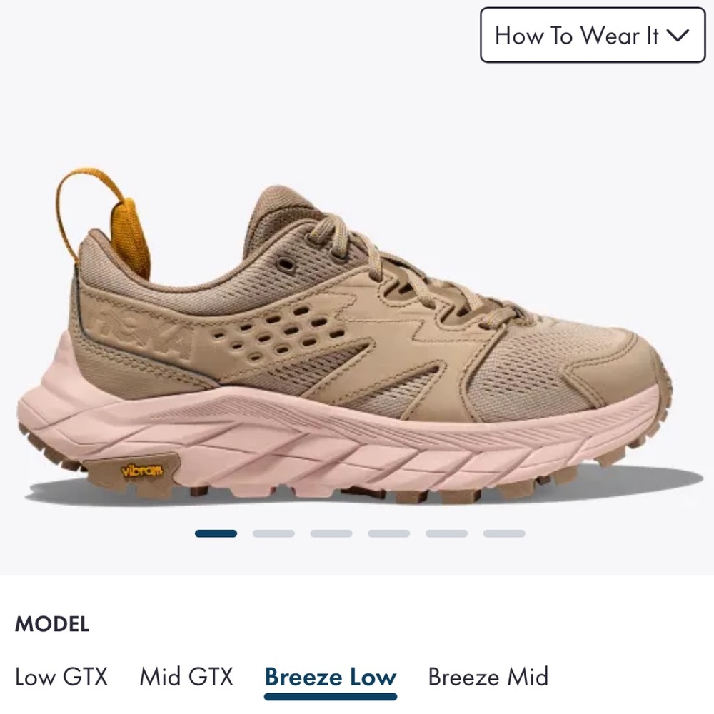Hoka Anacapa Breeze Low Hiking Shoe